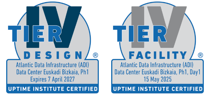 Data Center Euskadi Bizkaia Tier Certifications Data Center Euskadi Bizkaia Tier Certifications