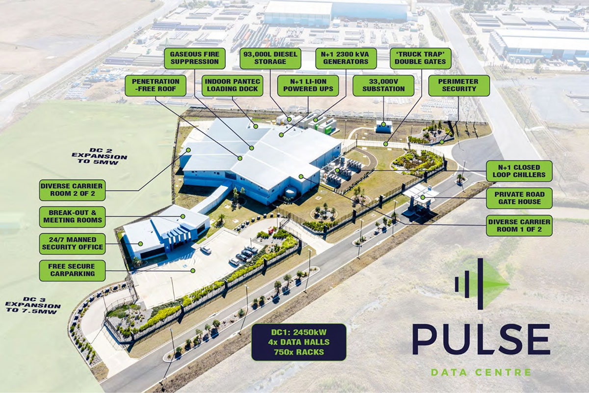 Pulse Data Centre facility diagram