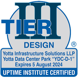 Yotta Data Center Park YDC-D-1 Data Center Tier Certification