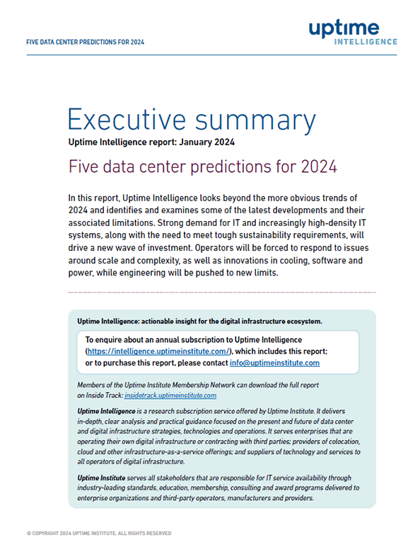 Predictions 2024 Executive Summary