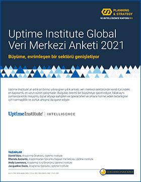 Report: Uptime Institute's 2021 Data Center Industry Survey (Turkish)