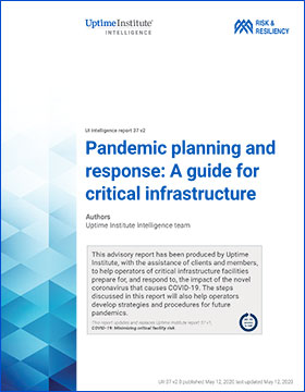 Pandemic planning and response: A guide for critical infrastructure