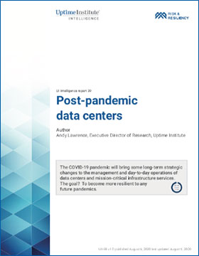 Post-pandemic data centers