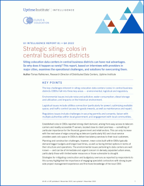 Strategic Siting: Colos in Central Business Districts