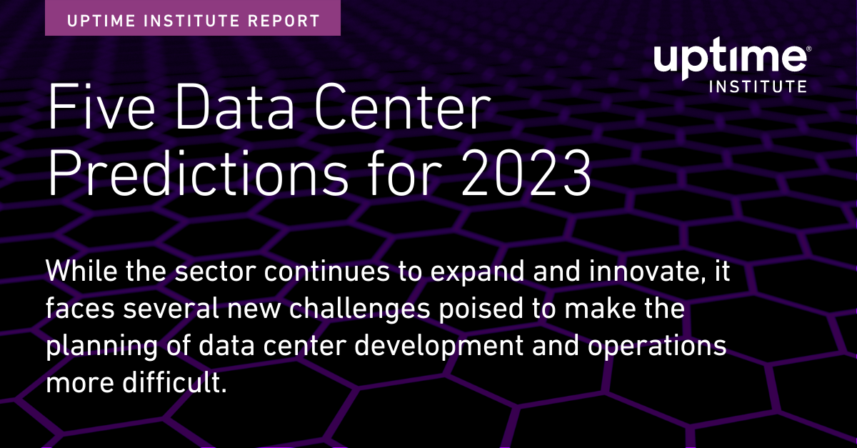 Five Data Center Predictions for 2023