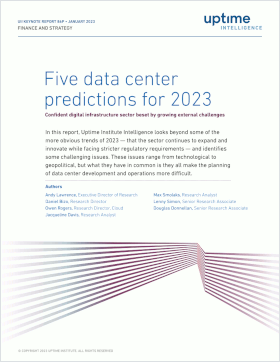 Five Data Center Predictions for 2023