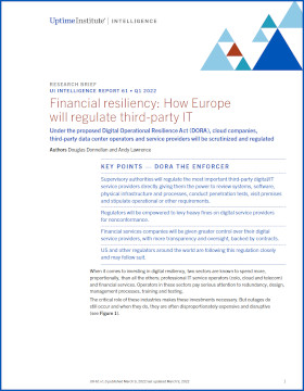 Resiliencia financiera: Cómo Europa regulará la TI de terceros