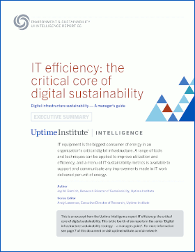 IT Efficiency: The Critical Core of Digital Sustainability