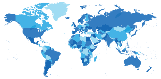 Cursos de treinamento em datacenters em todo o mundo