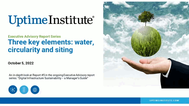 Seminario web: Three Key Elements: Water, Circularity and Siting