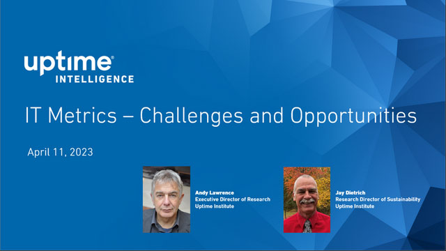 Seminario web: IT Metrics – Challenges and Opportunities