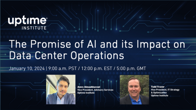 在线研讨会：The Promise of AI and its Impact on Data Center Operations