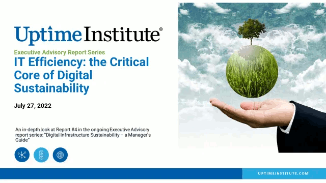 在线研讨会：IT Efficiency: The Critical Core of Digital Sustainability