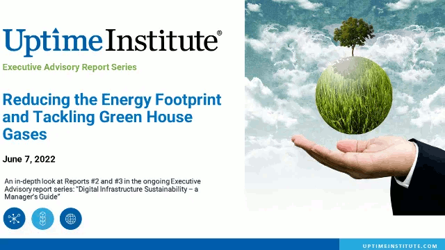 在线研讨会：Reducing the Energy Footprint and Tackling Green House Gases